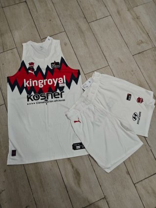 Conjunto Puma Baloncesto Hombre Blanco