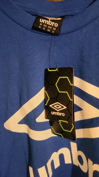 Camiseta Umbro Azul Royal Talla XL