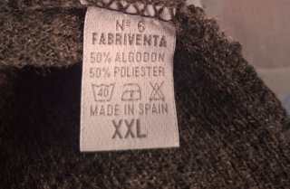 Chaleco TRPS Hombre Gris Talla XXL