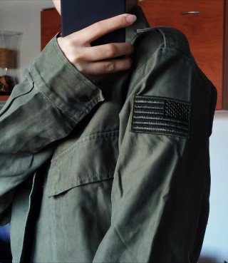 Chaqueta militar verde US Army