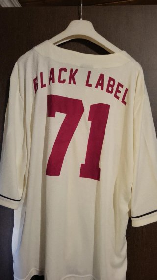 Camiseta Beisbolera Starter Black Label Talla L