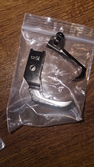 Prensadelas guía máquina coser