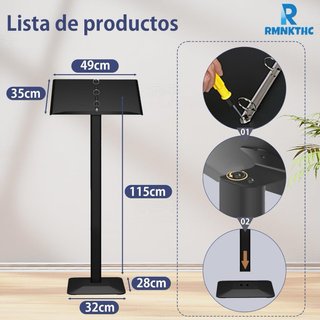 NUEVO! Soporte Menú Metal Exterior Resistente