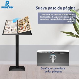 NUEVO! Soporte Menú Metal Exterior Resistente