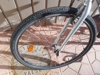 Bicicleta Btwin Riverside 120 Gris