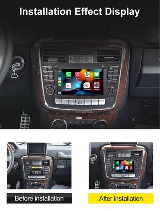 Pantalla Radio Coche Mercedes Benz