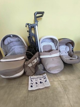 Carrello Inglesina Trilogy + Seggiolino Auto + Cappuccio