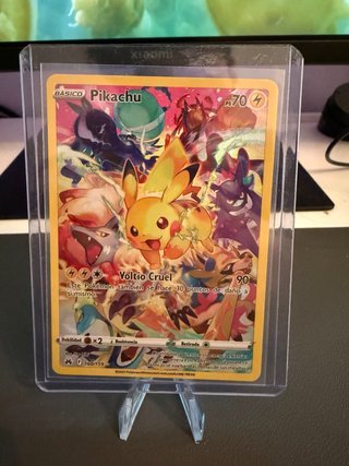 Carta Pokémon Pikachu Voltio Cruel 160/159