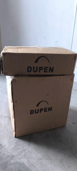 Lámpara de mesa Dupen cristal y metal