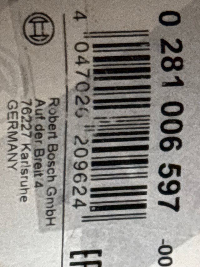 Sensor MAP Bosch 0281006597 BMW