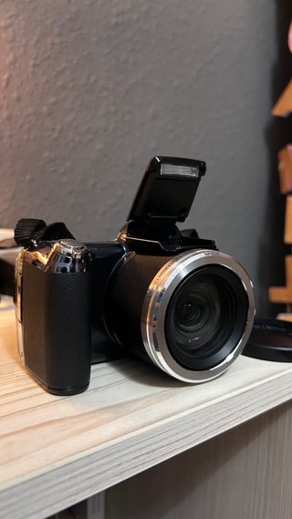 Cámara Olympus Negra