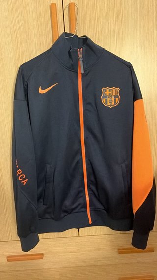 Chaqueta FC Barcelona Nike Azul/Naranja
