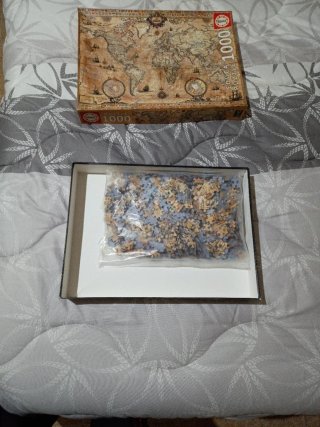 Puzzle Mapa del Mundo incompleto