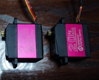 2 Servos 20kg Digitais