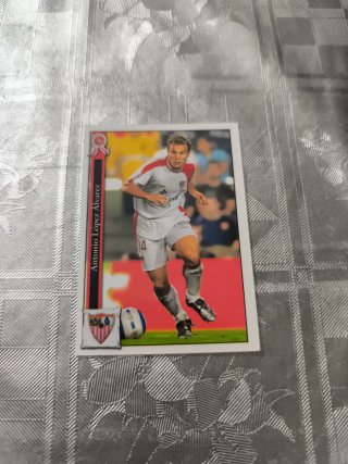 Cromo Antonio López Álvarez Sevilla FC