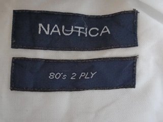 Camicia Nautica uomo cotone premium bianca