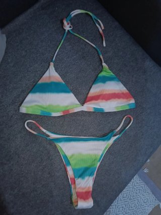 Bikini multicolor talla XS-S