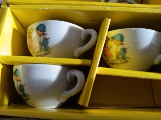Juego de té infantil antiguo