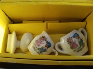 Juego de té infantil antiguo