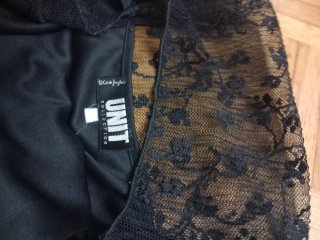 Top fiesta encaje negro El Corte Inglés