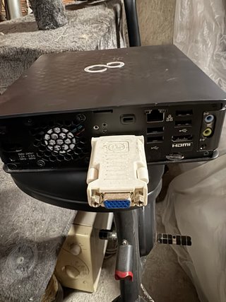 Mini PC Fujitsu Negro
