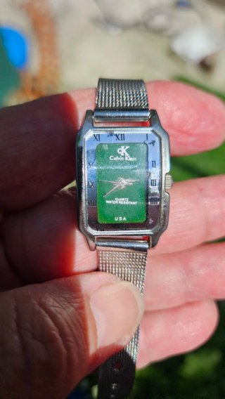Orologio Calvin Klein vintage rettangolare