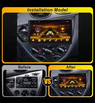 Pantalla Táctil Coche para Ford Fiesta