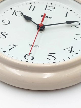 Bino, orologio da parete vintage in metallo 1988