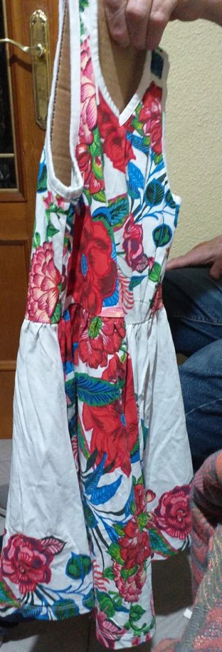 Vestido niña flores