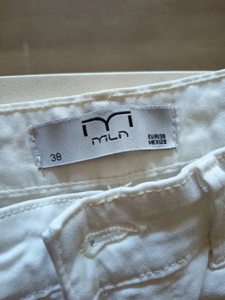 Pantalón blanco MLN Talla 38