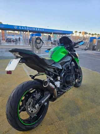 Kawasaki Z900e A2 Verde/Negro