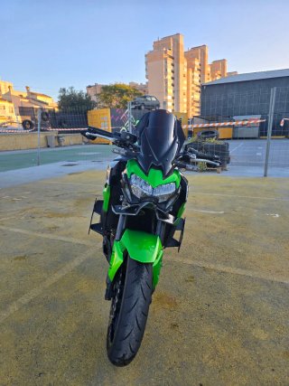 Kawasaki Z900e A2 Verde/Negro