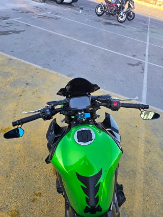 Kawasaki Z900e A2 Verde/Negro