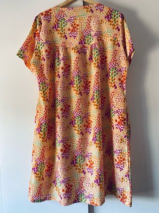 Vestido Vintage Chic Talla L-XXL Estampado Floral