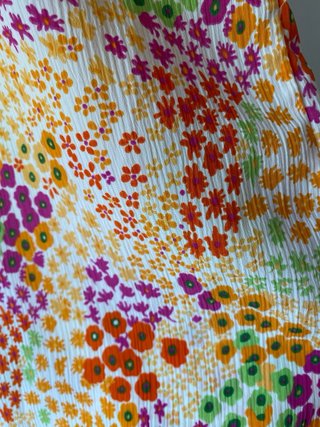 Vestido Vintage Chic Talla L-XXL Estampado Floral