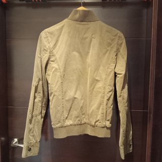 Cazadora mujer verde militar T. L