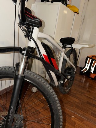 Bicicleta Eléctrica Blanca