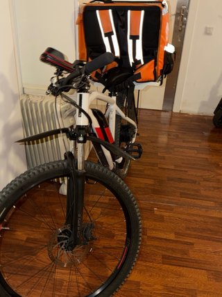 Bicicleta Eléctrica Blanca