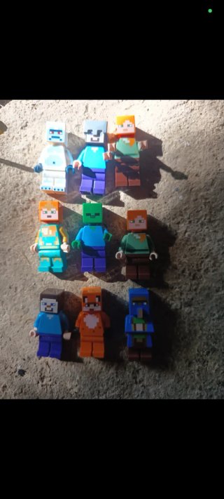 Figuras Lego Minecraft