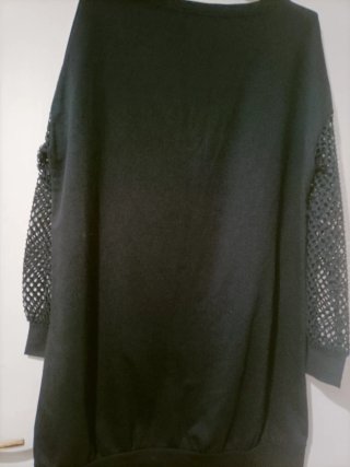 Abito SHEIN nero o maglia lunga