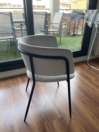 Juego de 6 sillas de comedor de Sklum, como nuevas