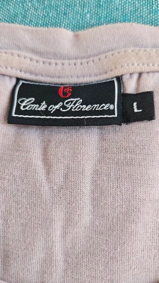 Lotto 2 t-shirt Conte of Florence taglia L
