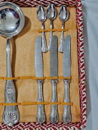Set 25 posate placcate argento