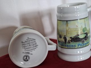 Coppia Boccali Birra Ancap Edizione Limitata Italy