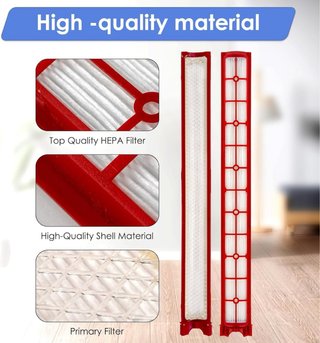 NUEVO! 4 Filtros HEPA Pencilvac Fluffycones SV50