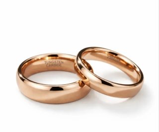 Alianzas Tungsteno Oro Pareja Varias Tallas