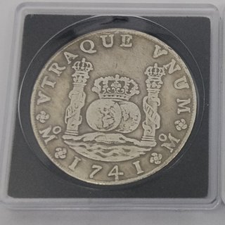 🇪🇦 2 MONEDAS DE COLECCIÓN AÑOS 1741 Y 1896
