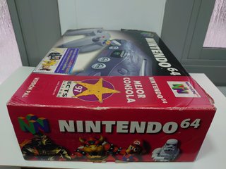 Nintendo 64 Consola Morada y Gris