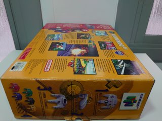 Nintendo 64 Consola Morada y Gris