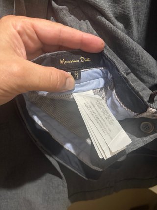 Traje Massimo Dutti Gris